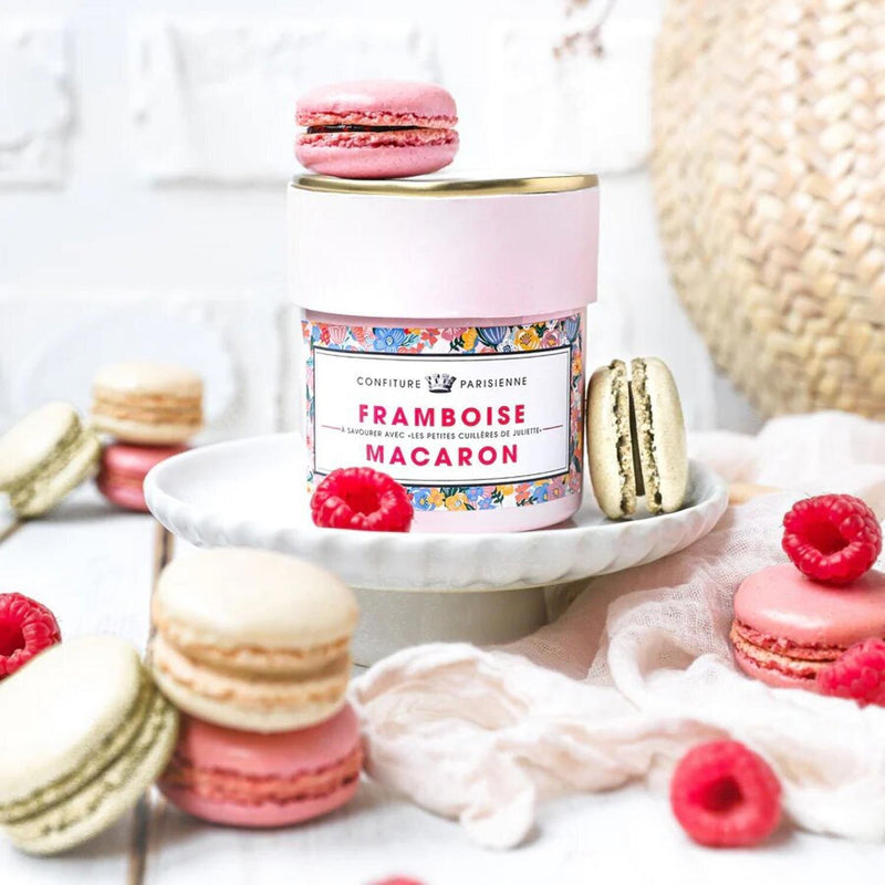 CONFITURE PARISIENNE Raspberry Macaron X Les Petites Cuill?res de Juliette (FRAMBOISE MACARON)?250g?Best Before: 07/2025?  Fixed Size