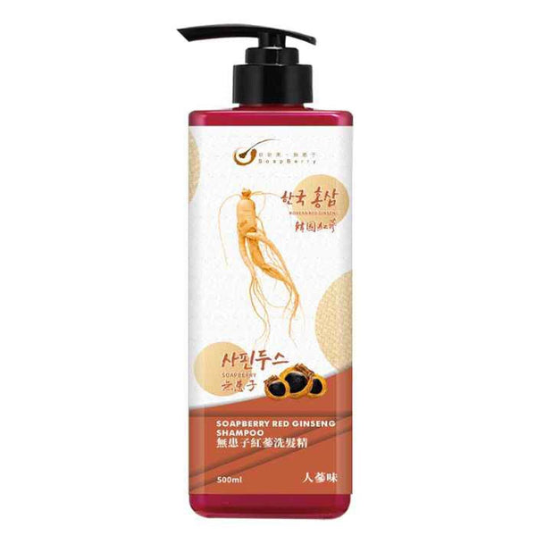 Soapberry Soapberry Red Ginseng Shampoo 500ml  Fixed Size