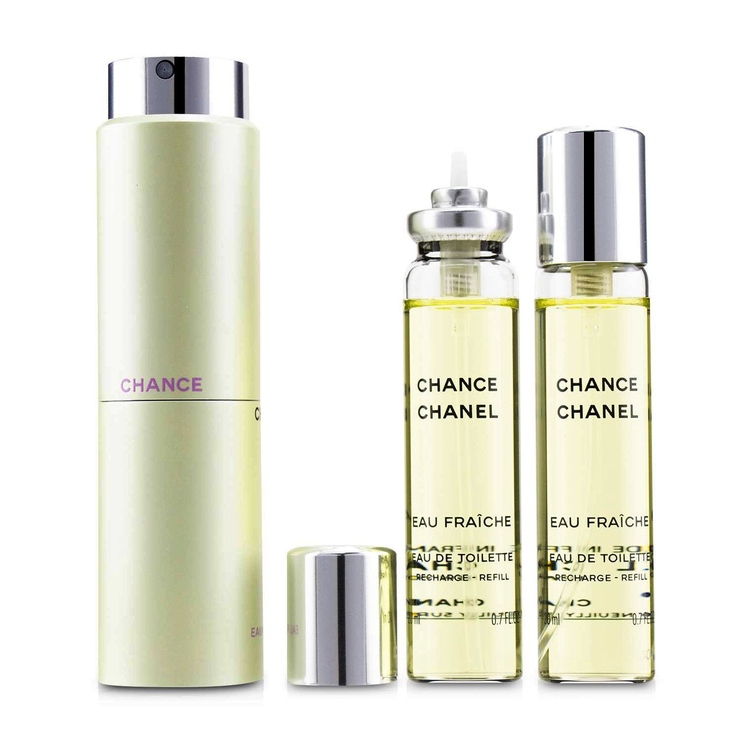 Chanel Bleu De Chanel Eau De Toilette Twist & Spray 3x20ml/0.7