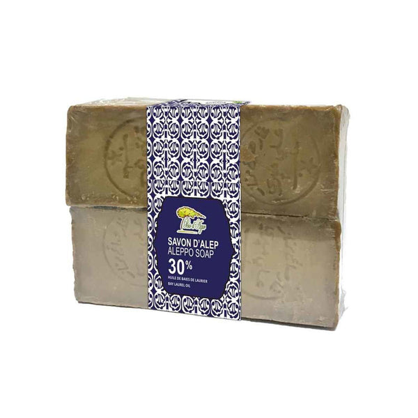 Bio d'Azur ?4pcs Best Price?Aleppo Handmade Soap- 30% Laurel Oil  Fixed Size
