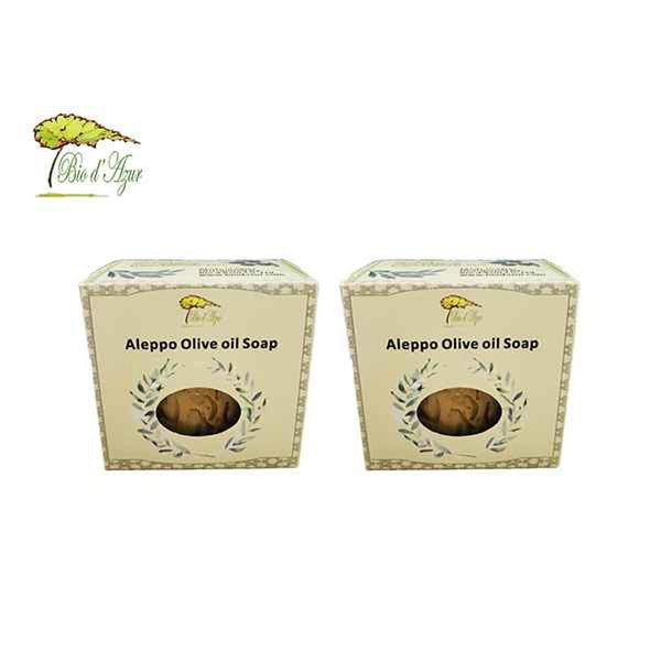 Bio d'Azur Aleppo Soap Olive Oil Handmade Soap 200g x 2pcs  Fixed Size