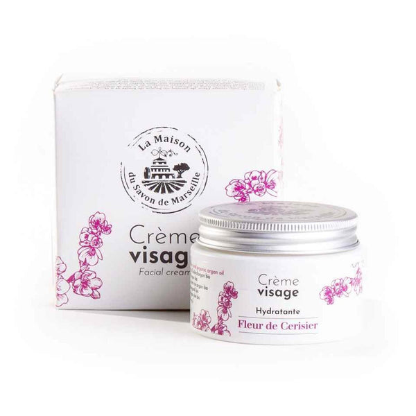 La Maison du Savon de Marseille Anti-aging and Nourishing Facial Cream - Cherry Blossom 50ml  Fixed Size