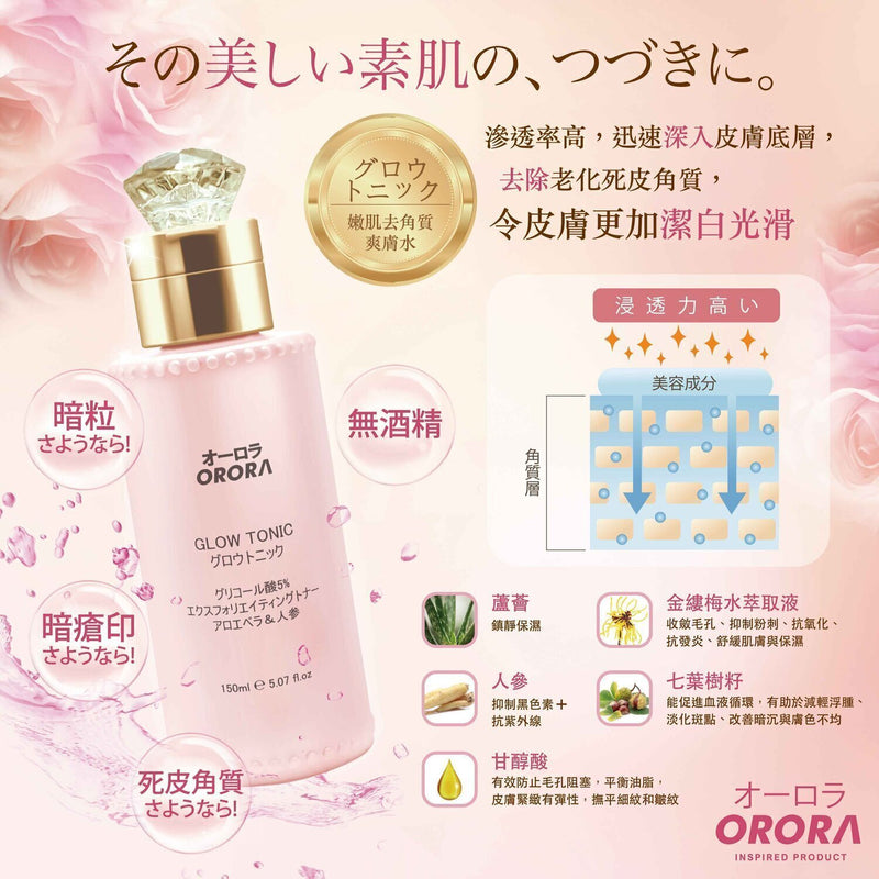 ORORA Glow Tonic  150g