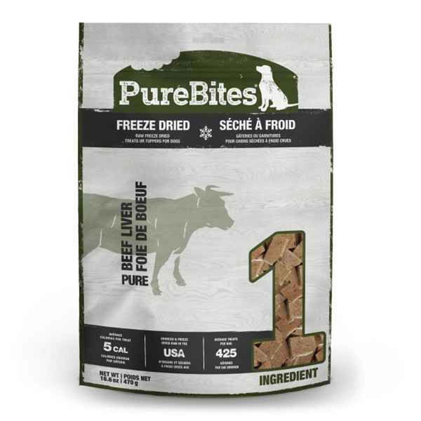 Purebites No.1 Beef Liver Freeze Dried Dog Treats 470G  470g