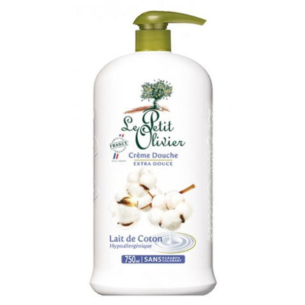 Le Petit Olivier Shower Cream Cotton Milk 750 ml  Fixed Size
