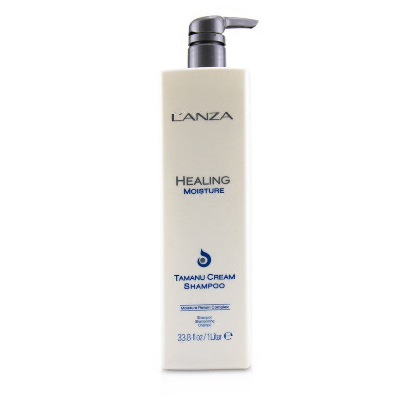 Lanza Healing Moisture Tamanu Cream Shampoo  1000ml/33.8oz