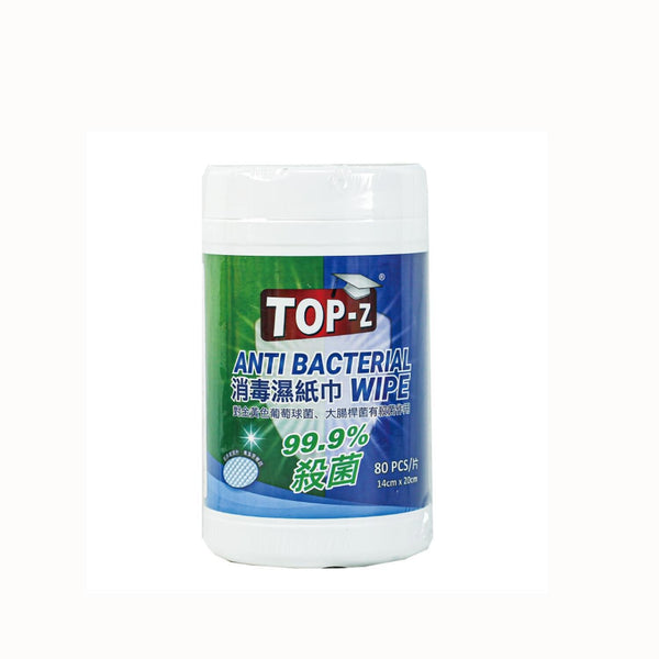 TOP-Z TOP-Z Anti Bacterial Wipe 80 pcs  420x320x370