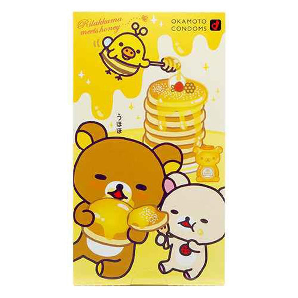 Okamoto Okamoto Lazy Bear Condom(10 pcs)  Fixed Size