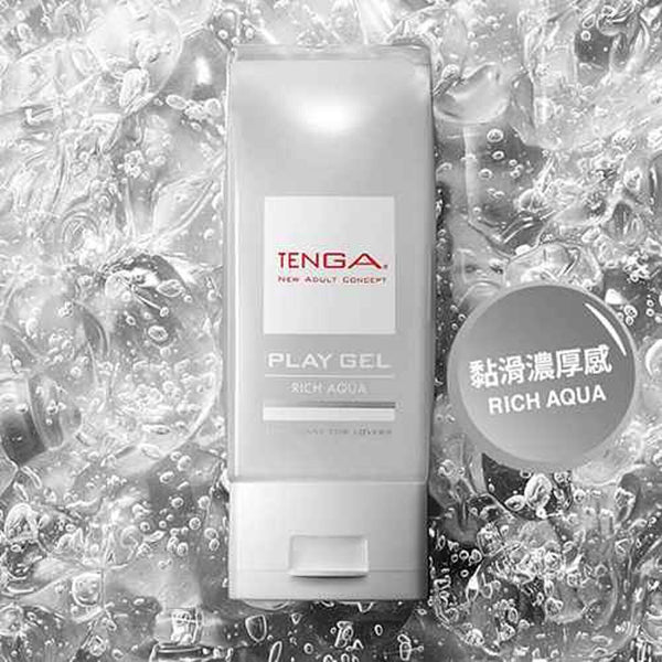 TENGA TENGA PLAY GEL RICH AQUA (WHITE) durex lubricant lotion lube  Fixed Size