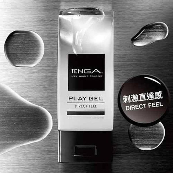 TENGA TENGA PLAY GEL DIRECT FEEL (BLACK) durex lubricant lotion lube  Fixed Size