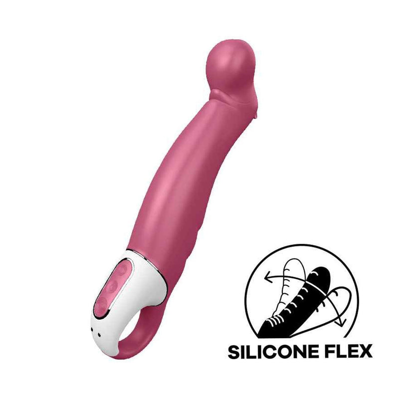 Satisfyer Petting Hippo G Spot Vibrator  Vibrating Dildo  Fixed Size