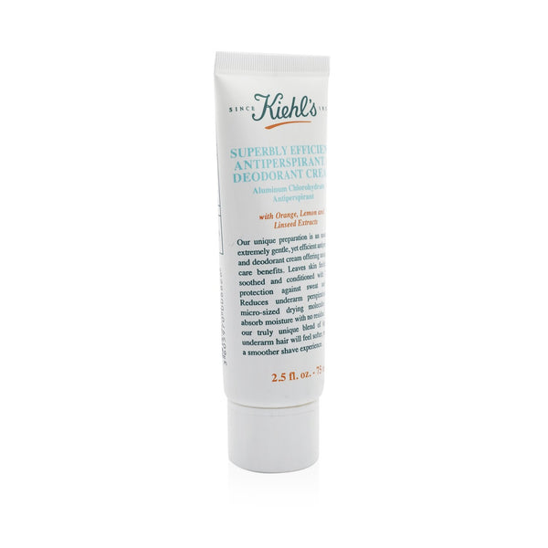 Kiehl's Superbly Efficient Anti-Perspirant & Deodorant Cream  75ml/2.5oz