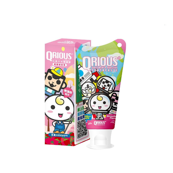 QRIOUS? QRIOUS? Tooth Paste - Strawberry  Fixed Size
