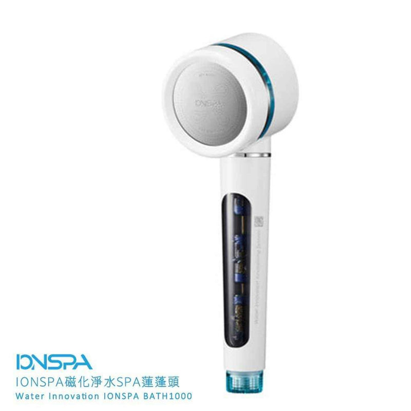 Ionspa Antibacterial Water Purification Magnetized Ionized Water Shower Head | Korea IONSPA  classic white -