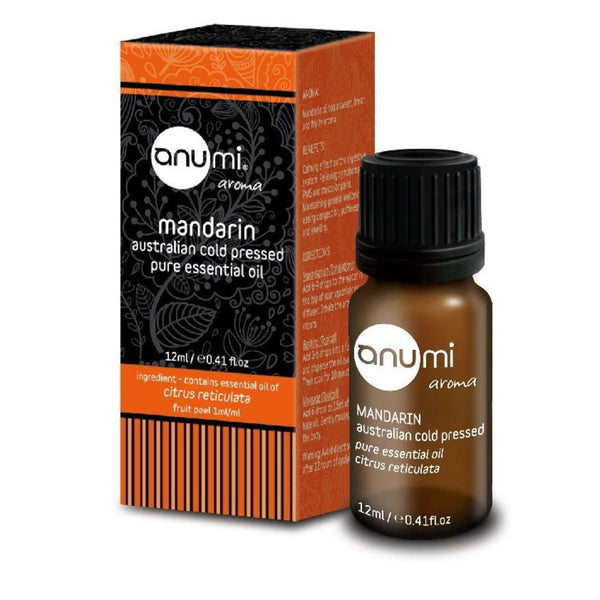 Anumi Skincare PURE EO MANDARIN AUSTRALIAN COLD PRESSED  12ML