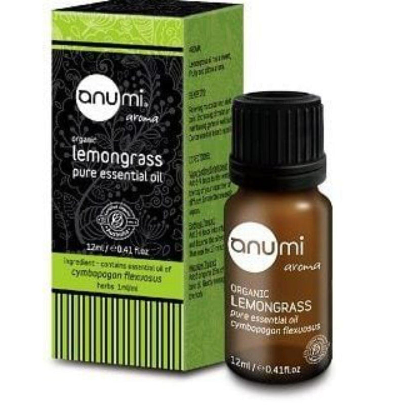 Anumi Skincare PURE EO LEMONGRASS CERTIFIED ORGANIC  12ML