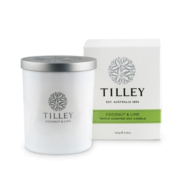 TILLEY TILLEY -Coconut & Lime Soy Candle 240G  Fixed size