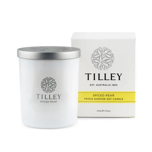 TILLEY TILLEY -Spiced Pear Candle 240G  Fixed size
