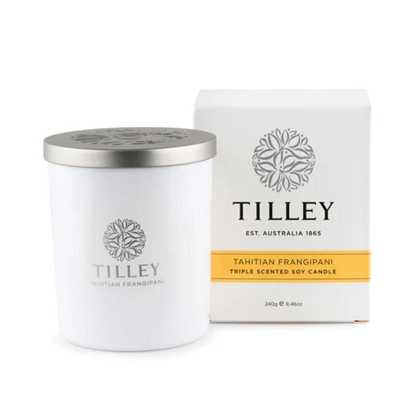 TILLEY TILLEY -Tahitian Frangipani Soy Candle 240G  Fixed size