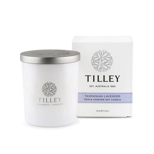 TILLEY TILLEY -Tasmanian Lavender Soy Candle 240G  Fixed size