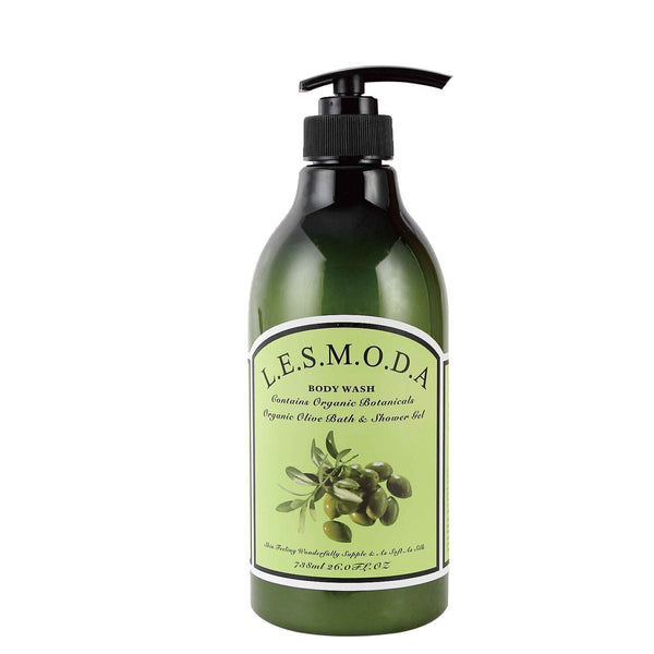 LESMODA Organic Olive Bath & Shower Gel 738ml  Fixed Size