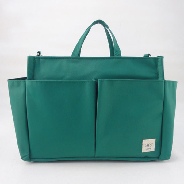 bagtory ME Small Several Pockets Handbag, Mommy Tote Bag, Multi-Purpose Storage Bag, Organizer  Green