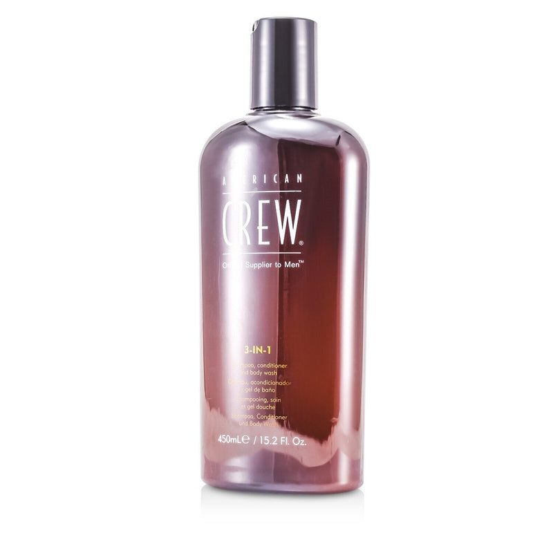 American Crew Men 3-IN-1 Shampoo, Conditioner & Body Wash 