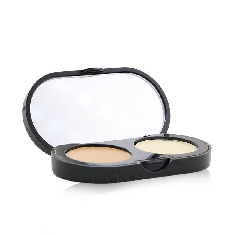 Bobbi Brown New Creamy Concealer Kit - Warm Beige Creamy Concealer + Pale Yellow Sheer Finish Pressed Powder  3.1g/0.11oz