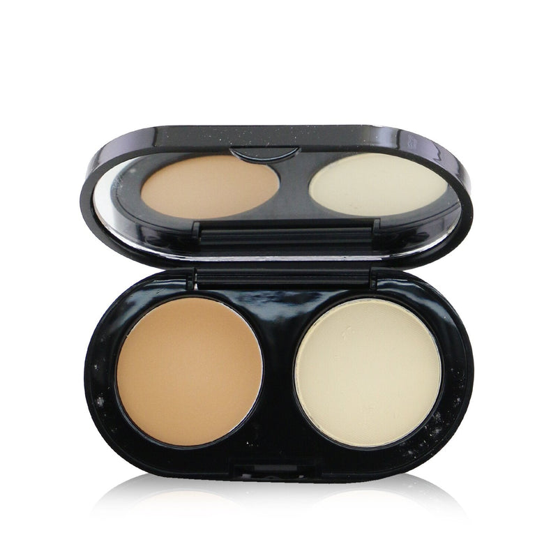 Bobbi Brown New Creamy Concealer Kit - Warm Natural Creamy Concealer + Pale Yellow Sheer Finish Pressed Powder  3.1g/0.11oz