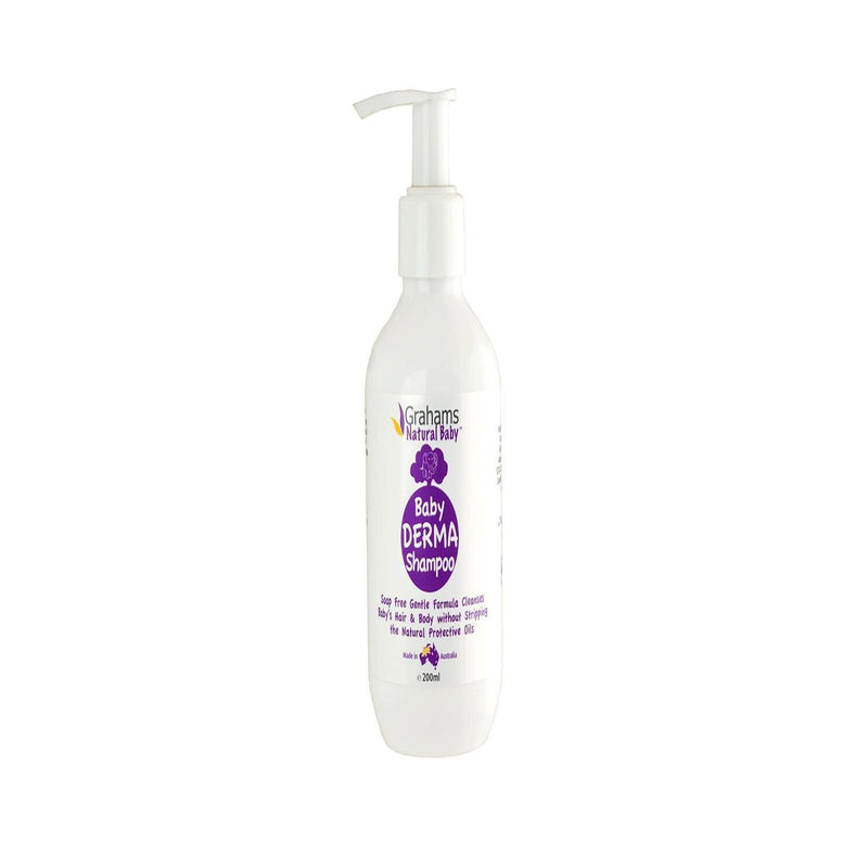 GRAHAMS NATURAL ALTERNATIVES Baby Derma Shampoo 200ml  fixed - fixed s