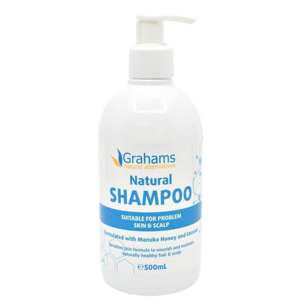 GRAHAMS NATURAL ALTERNATIVES Natural Shampoo 500ml  fixed - fixed s