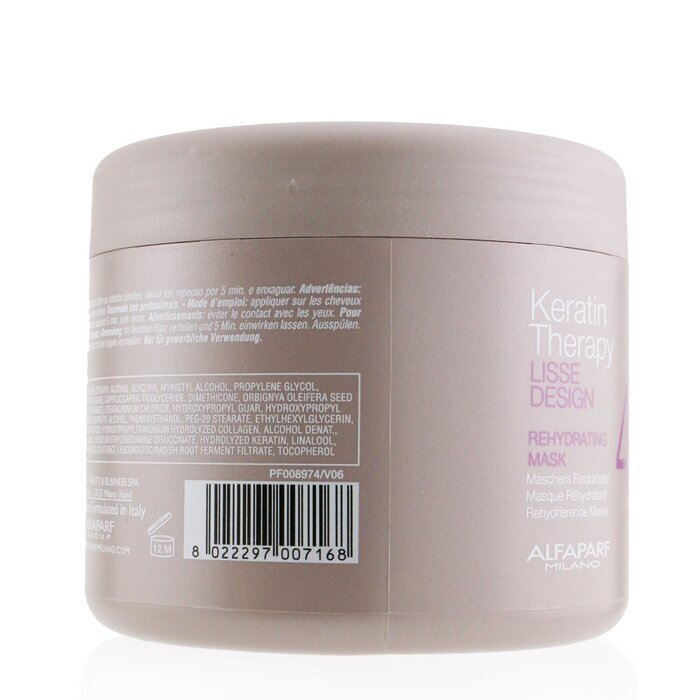 AlfaParf Lisse Design Keratin Therapy Rehydrating Mask 500ml/17.63oz