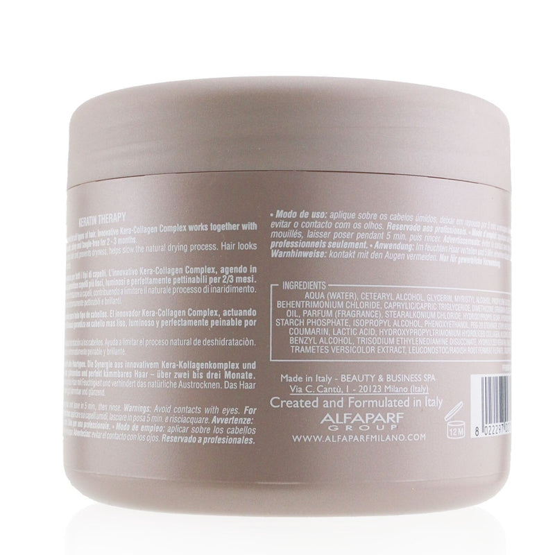 AlfaParf Lisse Design Keratin Therapy Rehydrating Mask (Salon Size) 