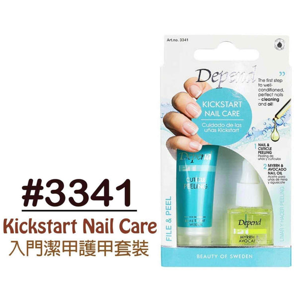 DEPEND COSMETIC PT Kickstart Nail Care #3341  Fixed Size