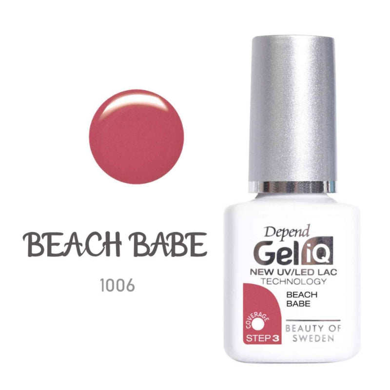 DEPEND COSMETIC Gel iQ UV/LED Polish - Beach Babe #1006  Fixed Size