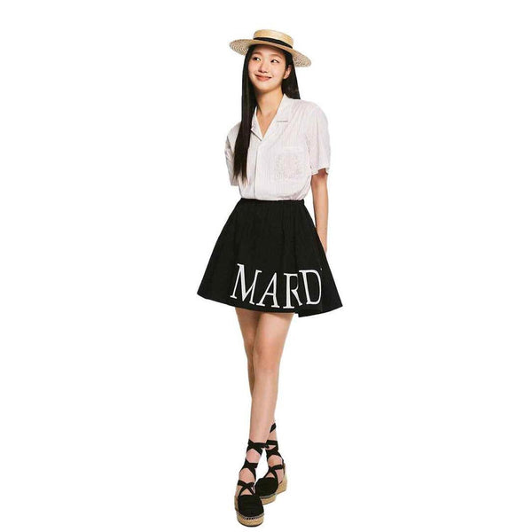 Mardi Mercredi Flare Banding Skirt (Delivery Time 14-21 days) -  Available