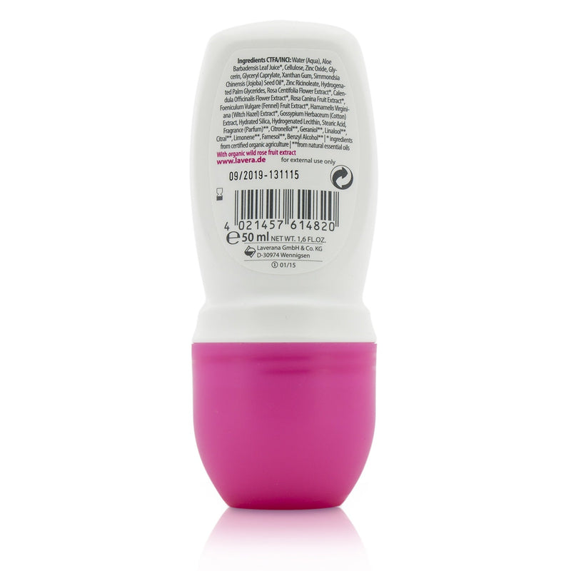 Lavera Body SPA - Gentle Deodorant Roll-On Organic Wild Rose 