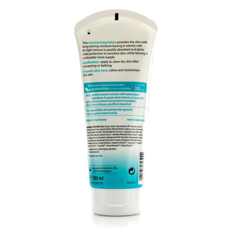 Lavera Basis Sensitiv Moisturizing Body Lotion 