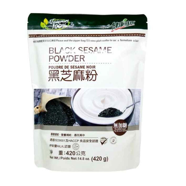 Health Style Black Sesame Powder 420g (Sugar Free)  Fixed Size
