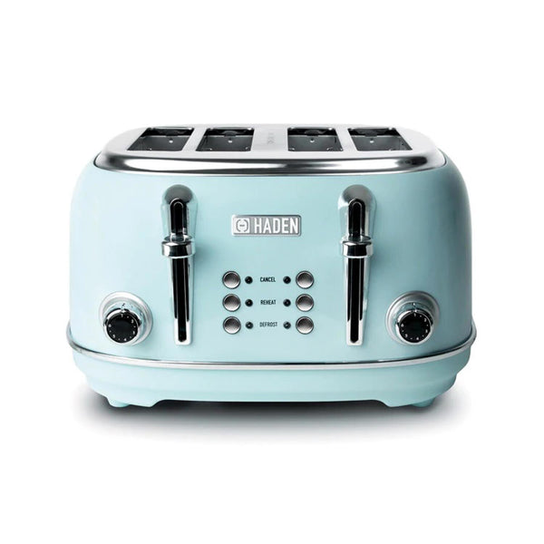 HADEN HADEN - Heritage 4 Slice Toaster (Turquoise) - 194244 (Hong Kong plug with 220 Voltage)  Fixed Size