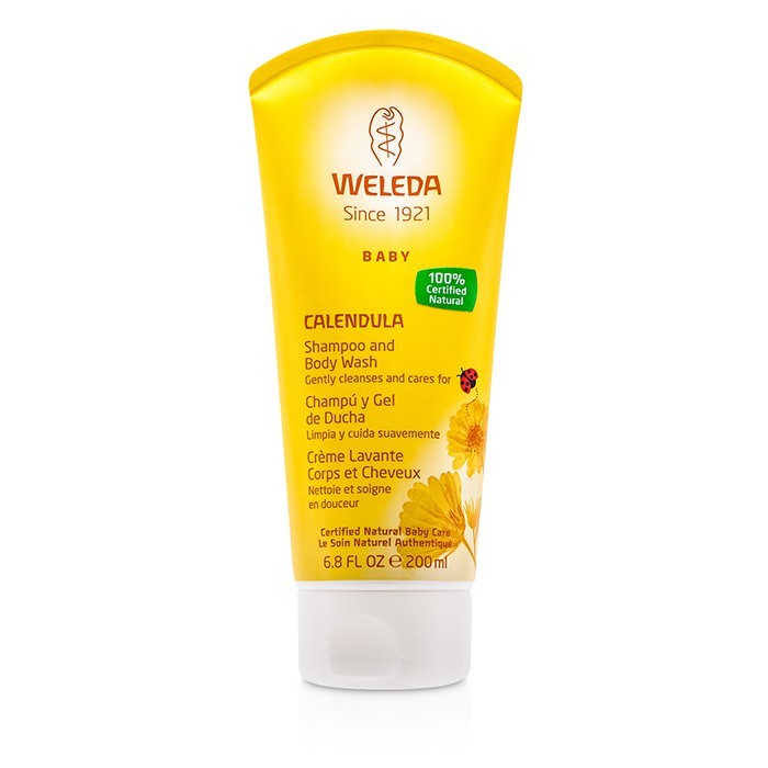 Weleda Baby Calendula Shampoo & Body Wash 200ml/6.8oz