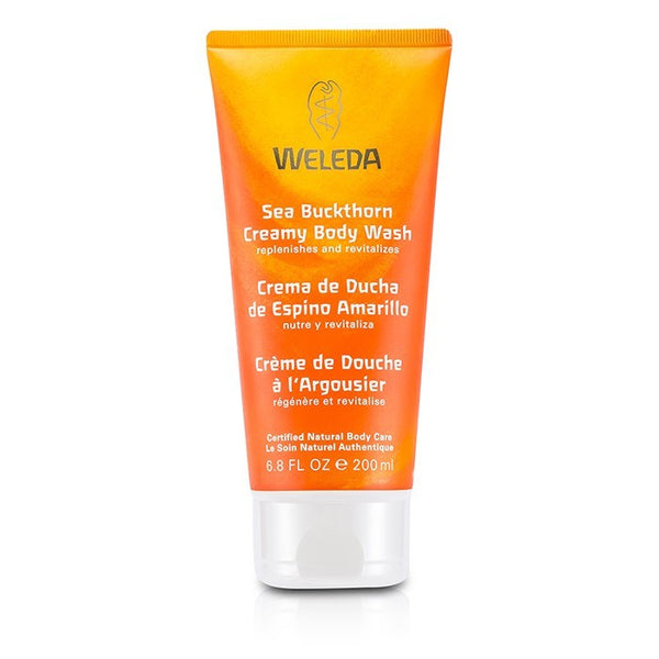 Weleda Sea Buckthorn Creamy Body Wash 200ml/6.8oz