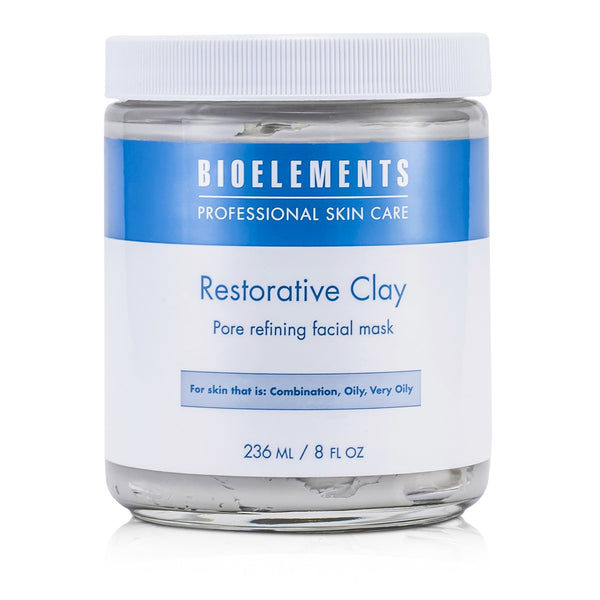 Bioelements Restorative Clay Pore Refining Treatment Mask (Salon Size, For Combination / Oily Skin) 