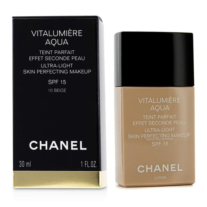 Chanel Vitalumiere Aqua Ultra Light Skin Perfecting Make Up SPF15 - # –  Fresh Beauty Co. New Zealand