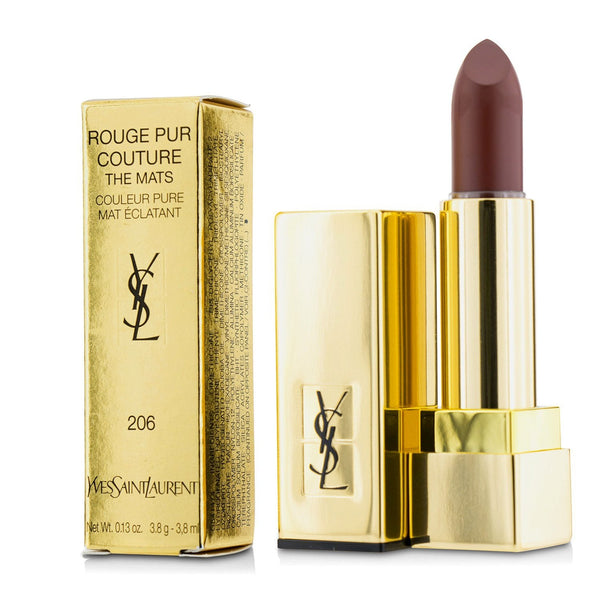 Yves Saint Laurent Rouge Pur Couture The Mats - # 206 Grenat Satisfaction 