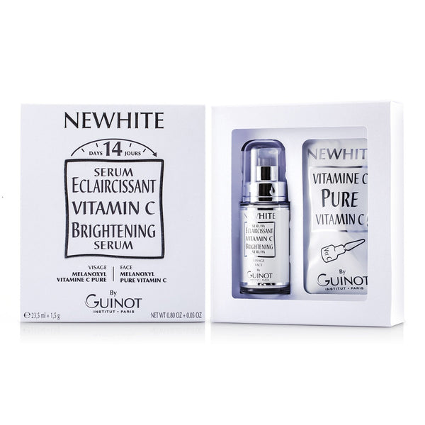 Guinot Newhite Vitamin C Brightening Serum (Brightening Serum 23.5ml/0.8oz + Pure Vitamin C 1.5g/0.05oz) 