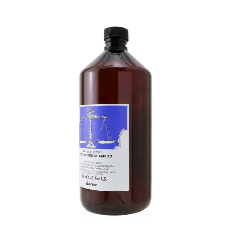 Davines Natural Tech Rebalancing Shampoo (For Oily Scalp) 