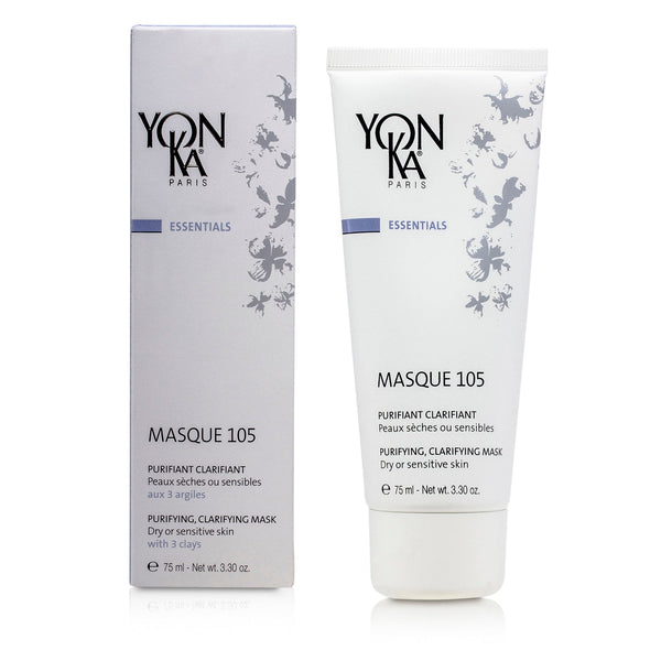 Yonka Essentials Masque 105 - Purifying Clarifying Mask (Dry Or Sensitive Skin) 