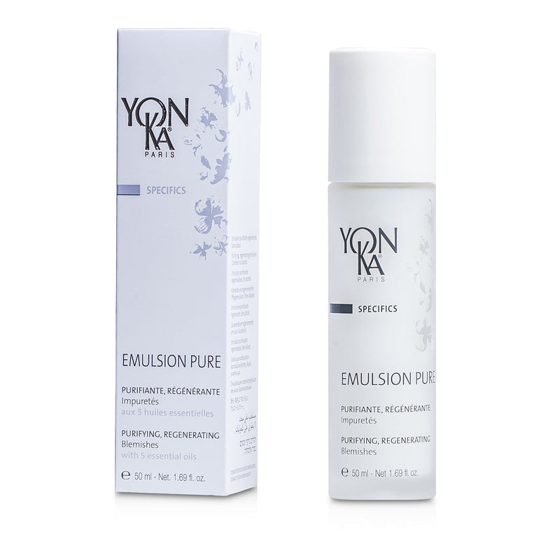 Yonka Specifics Emulsion Pure With 5 Essential Oils - Purifying, Revitalizing (For Blemishes) 