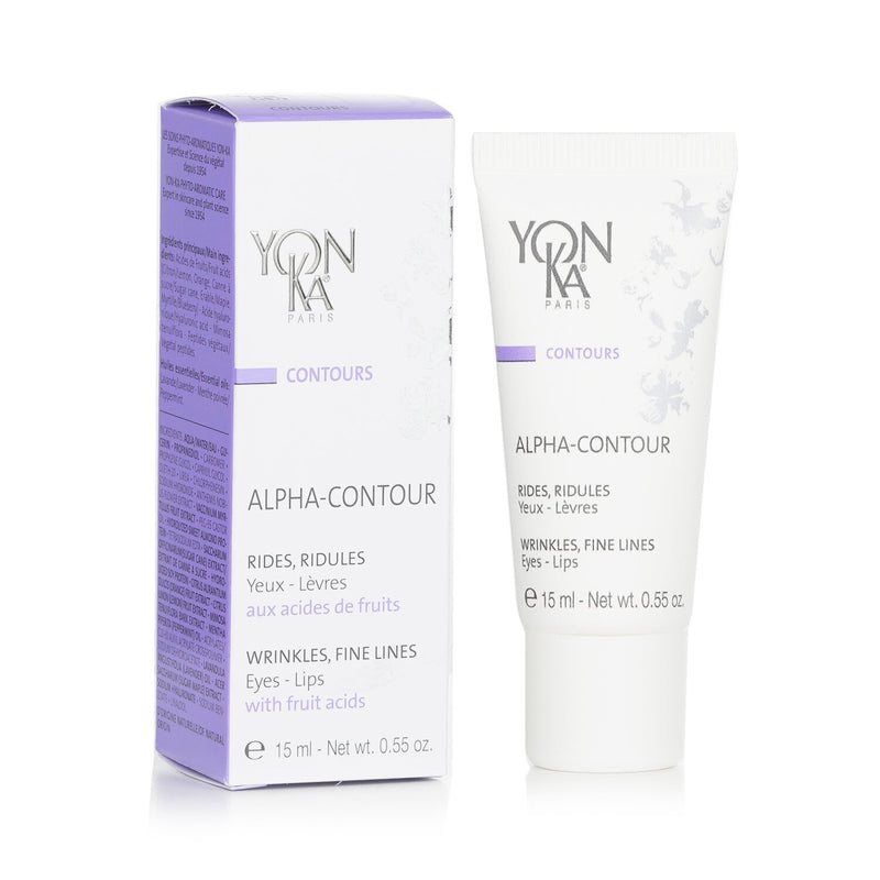 Yonka Contours Alpha-Contour With Fruit Acids -Wrinkle, Fine Line (For Eyes & Lips)  15ml/0.55oz